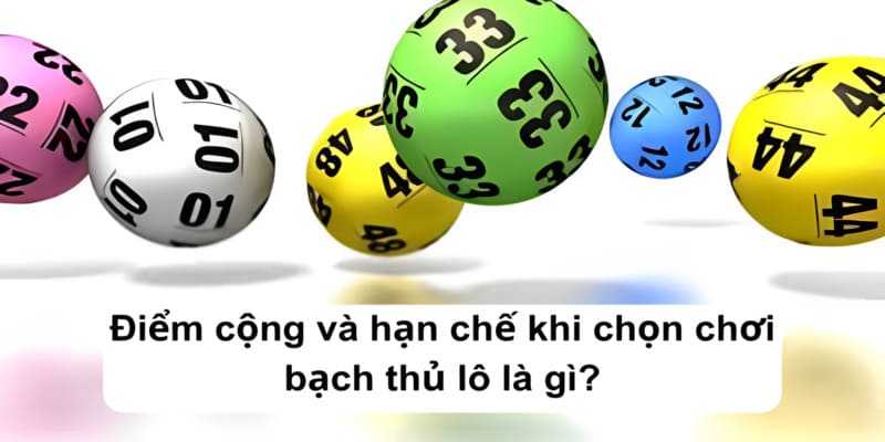 Điểm cộng và hạn chế khi chọn chơi bạch thủ lô là gì?